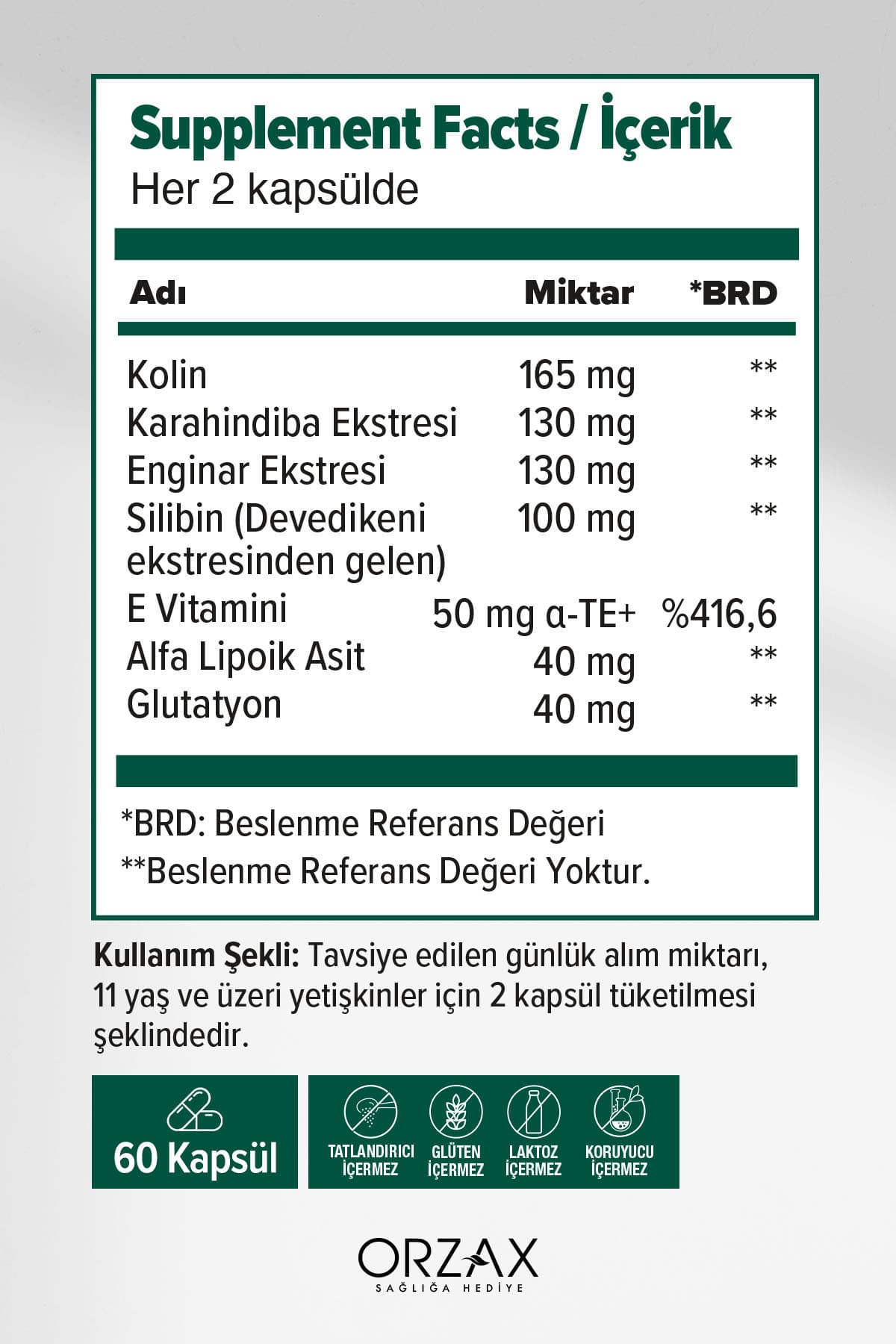 Ocean Hepalex 60 Softgel Kapsül