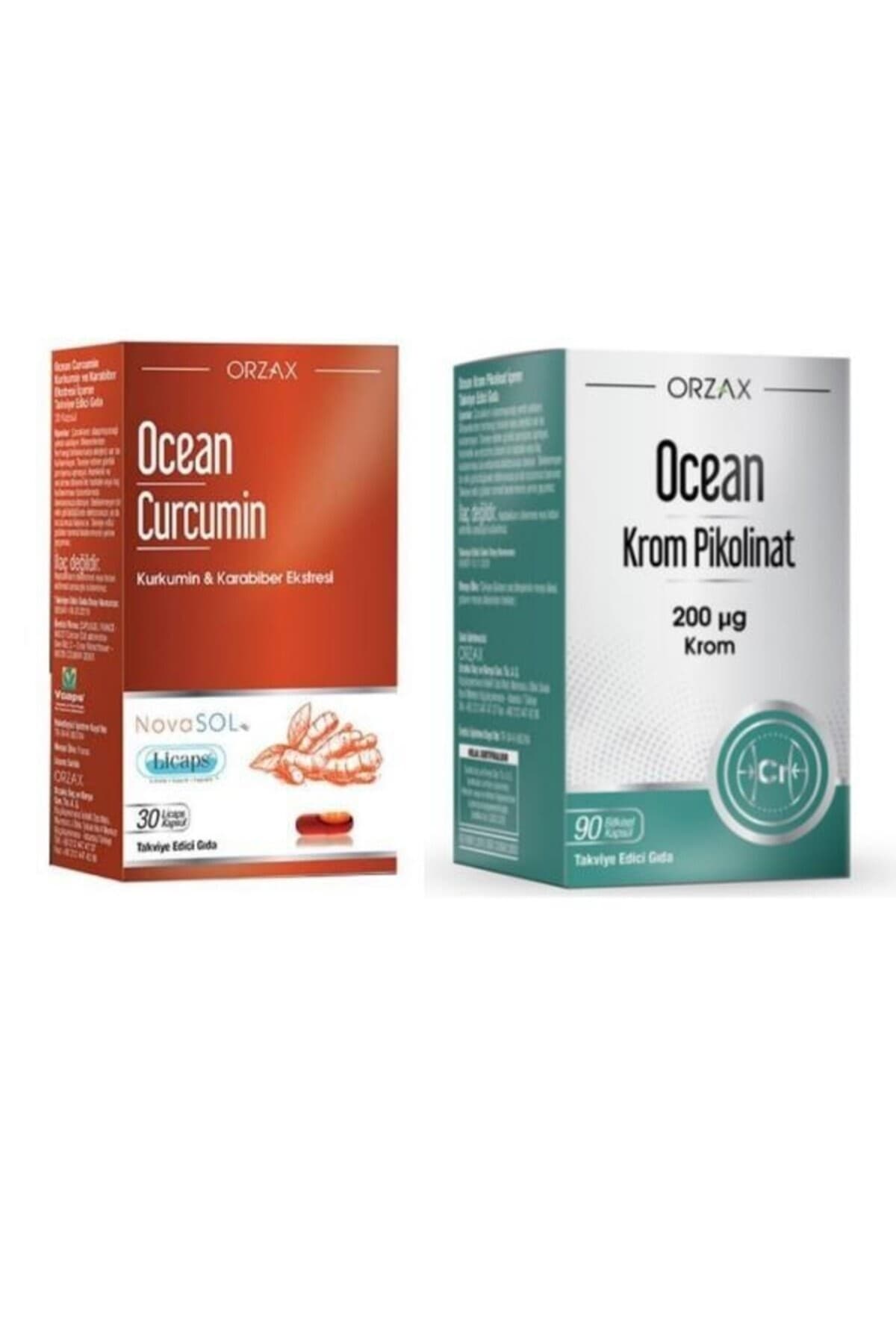 Curcumin 30 Kapsül + Krom Pikolinat 200 Mcg 90 Kapsül Ikili Set