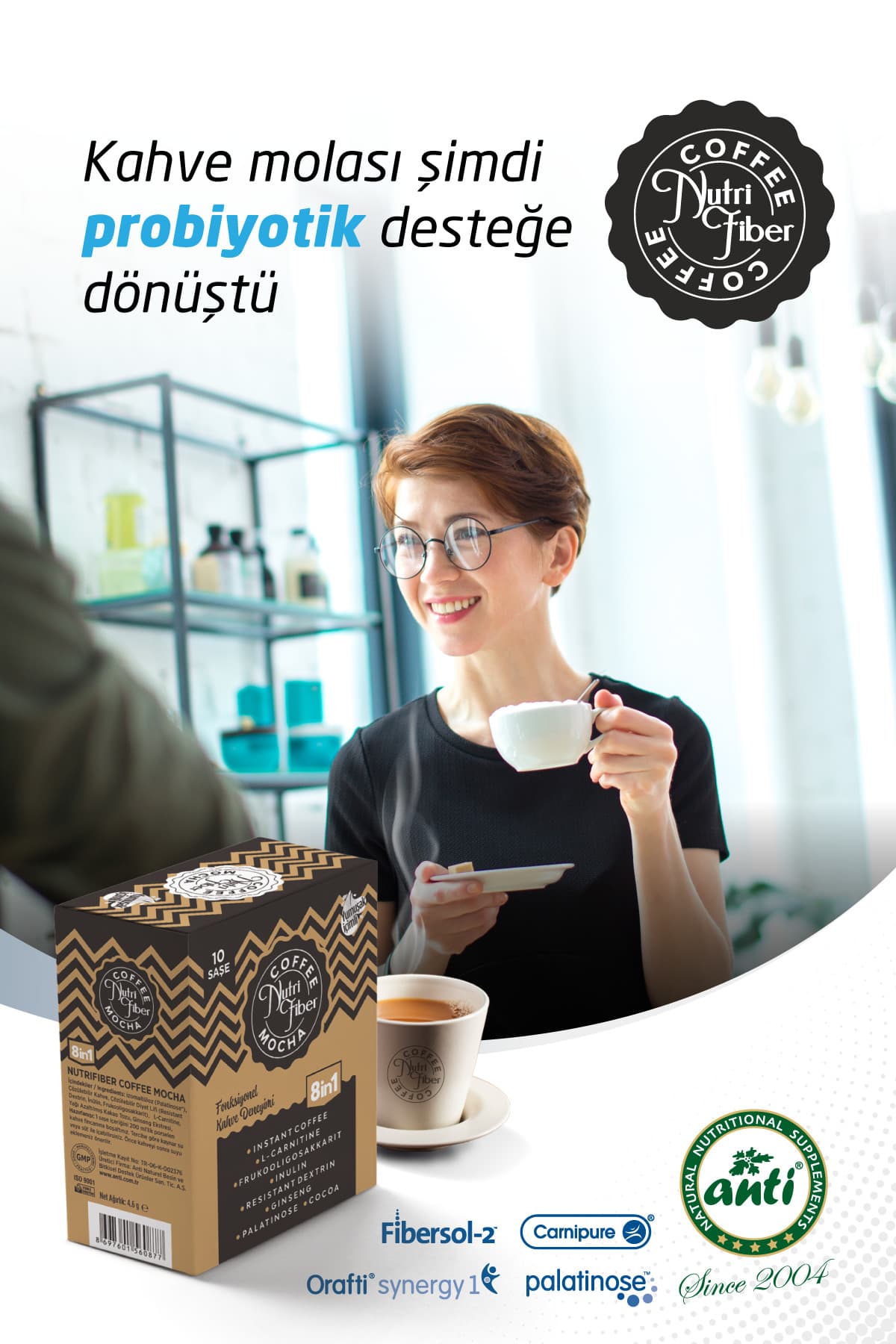 Mocha Detox Kahvesi, Hindiba Kahvesi Inülin,l-karnitin, Prebiyotik, Diyet