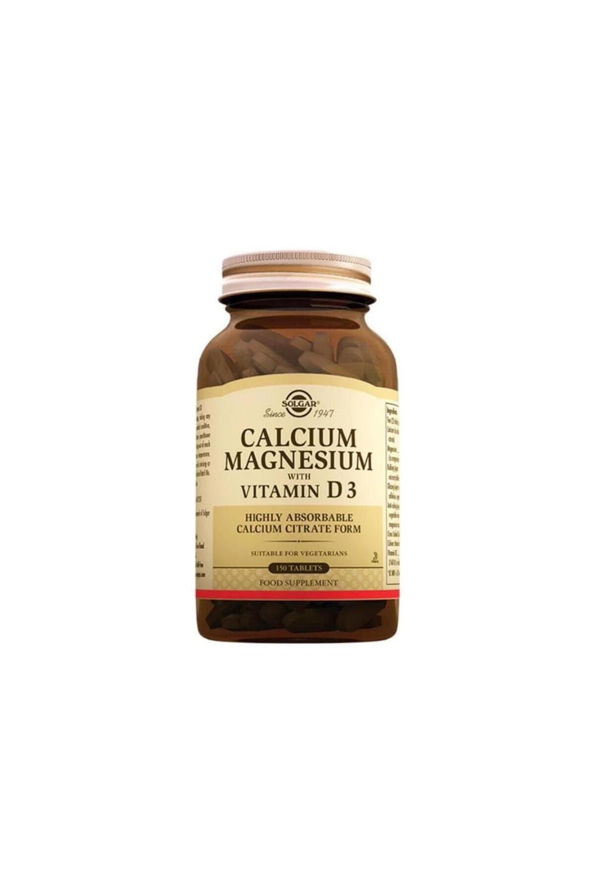Calcium Magnesium With Vitamin D3 150 Tablet ( Kalsiyum Magnezyum Magnesyum D3)