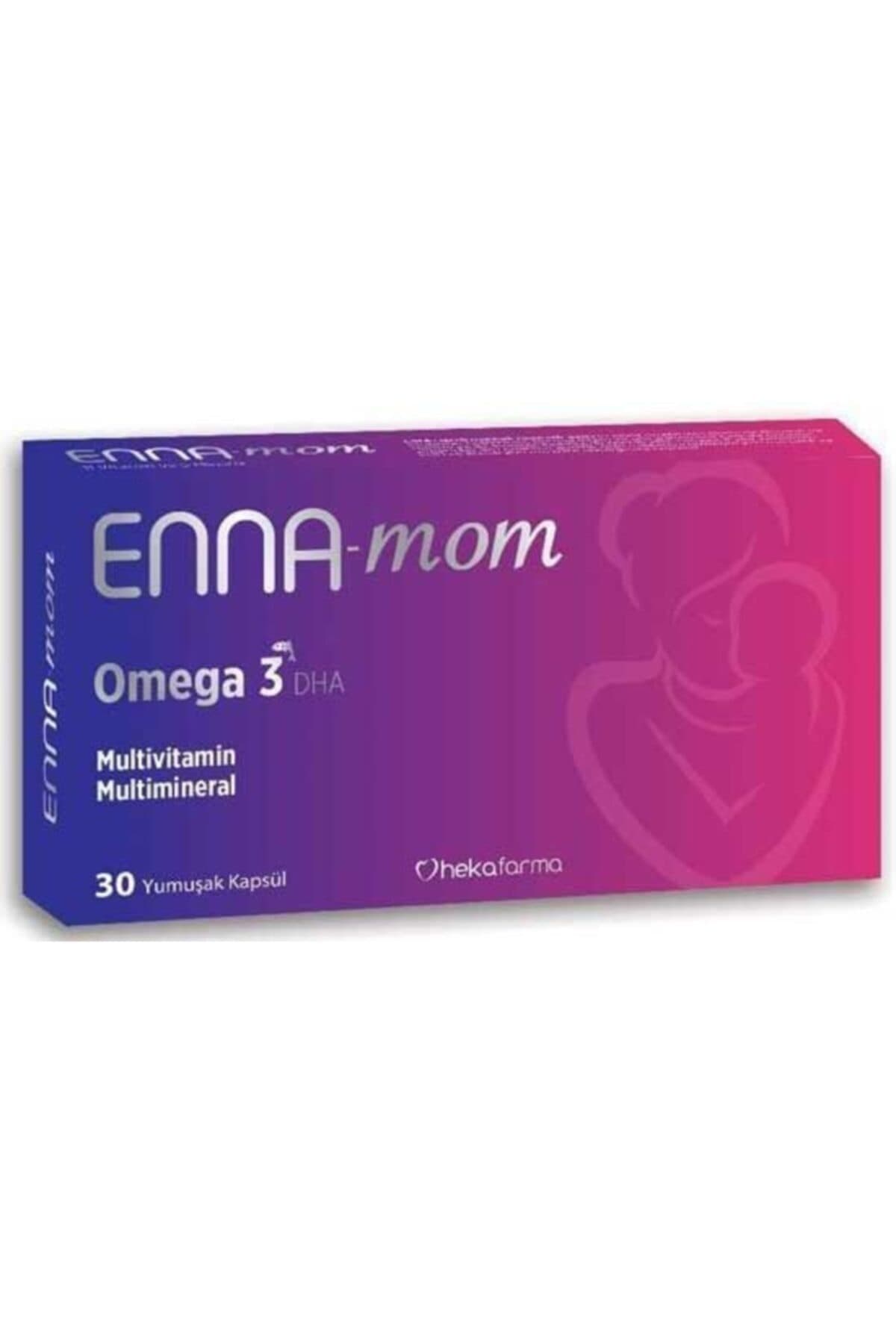 Enna-mom Omega 3 Multivitamin Mineral 30 Kapsül