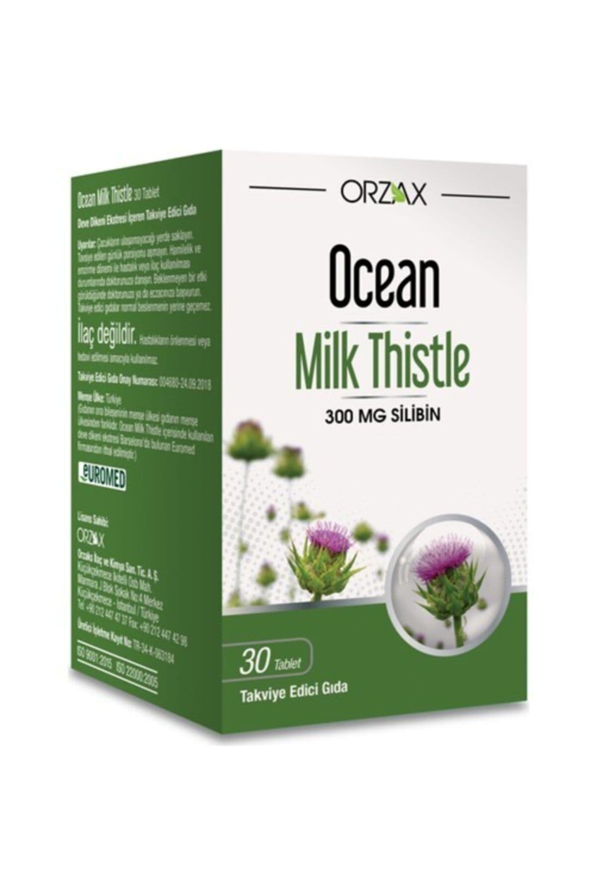 Orzax Milk Thistle 30 Tablet