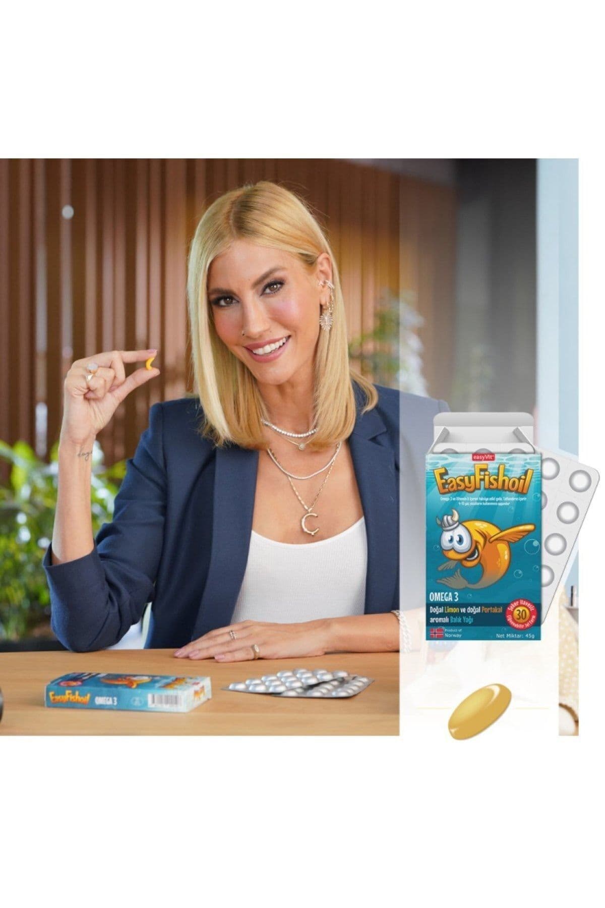 Easy Fish Oil 30 Jel Tablet x 2 Adet
