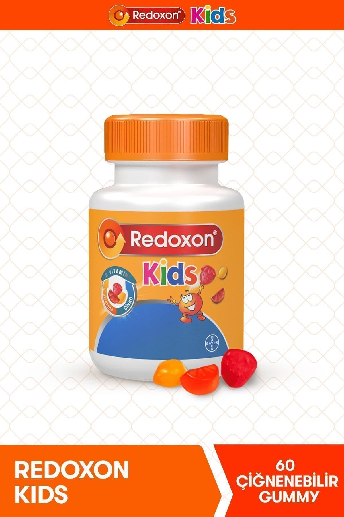 Kids C Vitamini D Vitamini Ve Çinko Içeren Çiğnenebilir Tablet 60 Adet 3'lü Paket