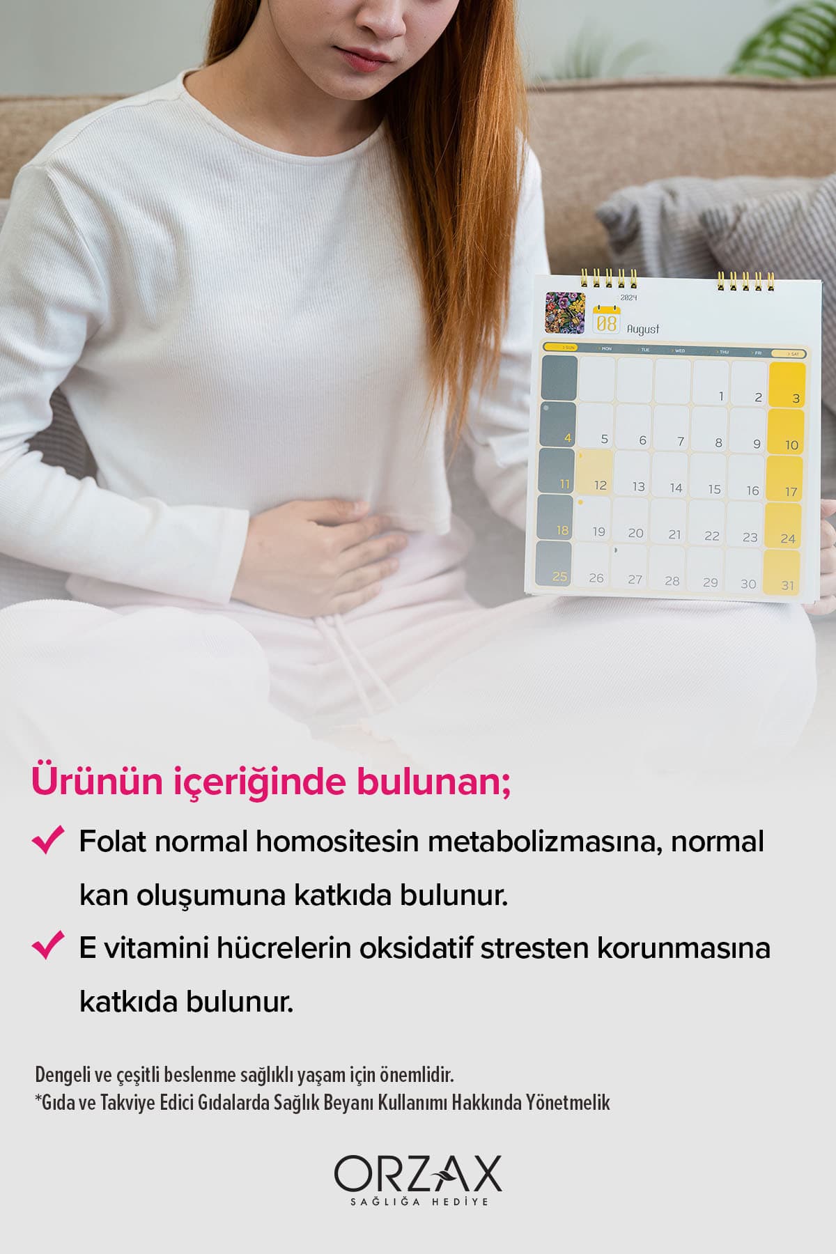 Polysitol - İnositol, Folik Asit (Metil Folat), E Vitamini, L-Karnitin, L-Arjinin 30 Saşe