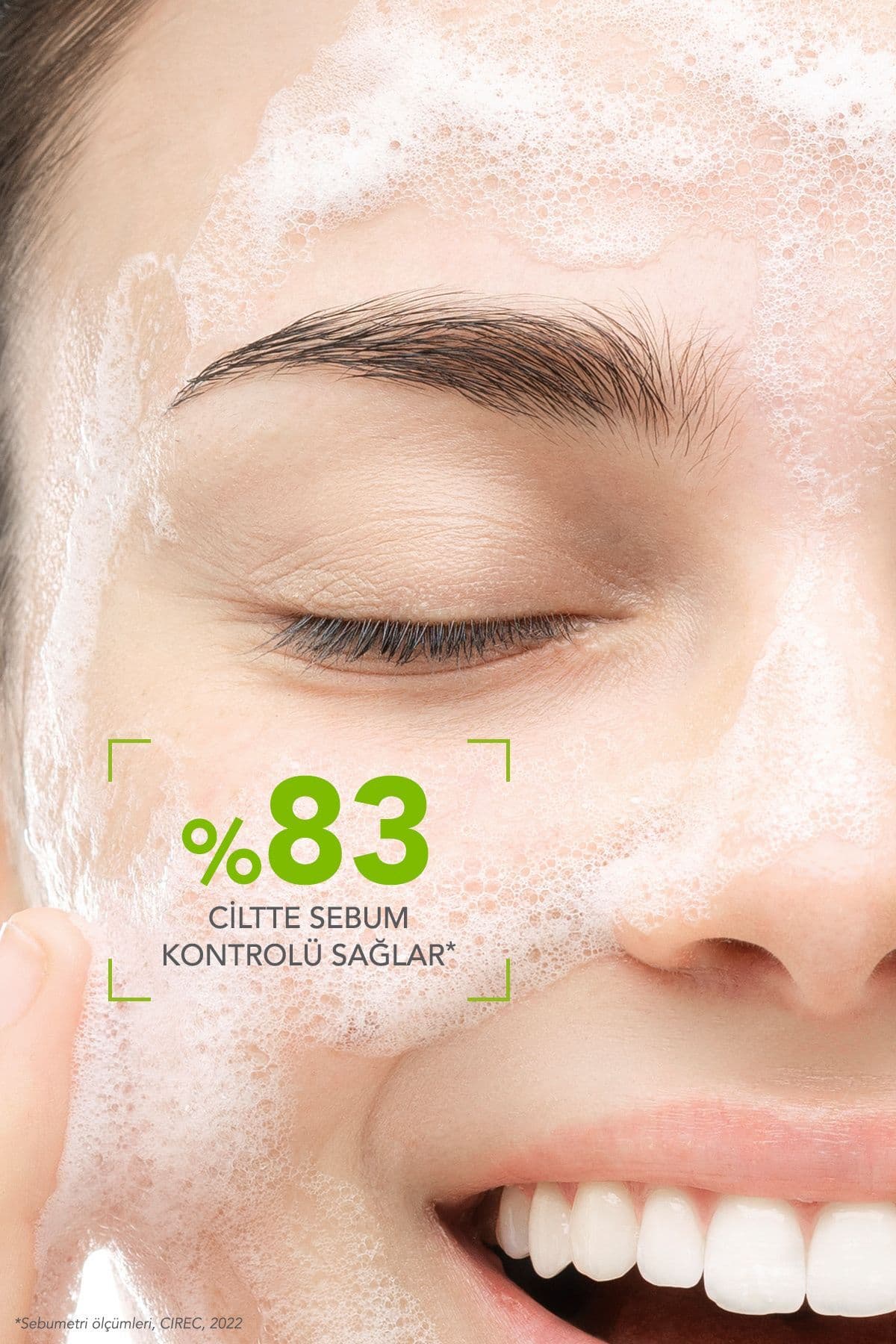 Sebium Foaming Gel Karma, Yağlı ve Akne Eğilimli Ciltler İçin Yüz ve Vücut Temizleme Jeli 100 ml