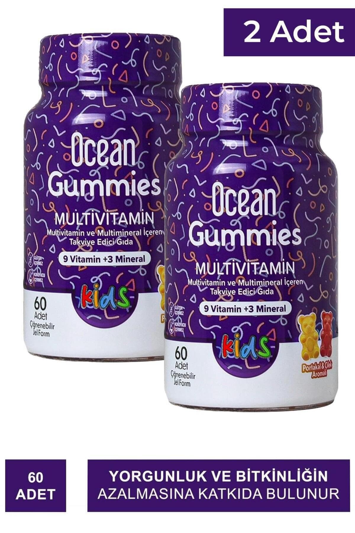 Gummies Multivitamin Kids 60 Yumuşak Tablet 2 Adet